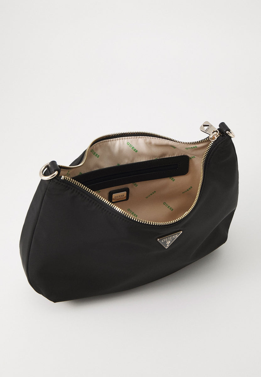 Bolso Bandolera GUESS Eco Gemma – Color Teal, 26.5x19x7 Cm, Con Bolsa De Utensilios A Juego