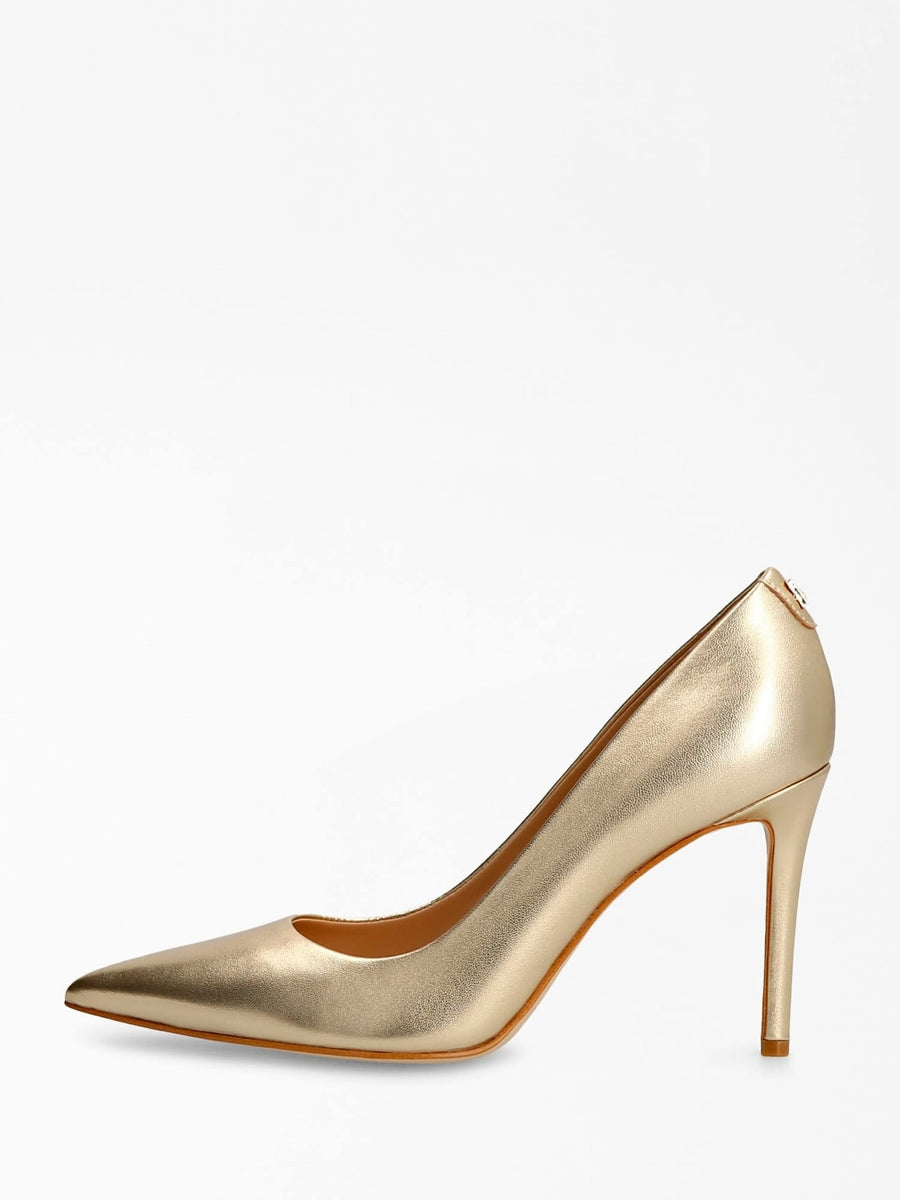 Gold high heels hotsell