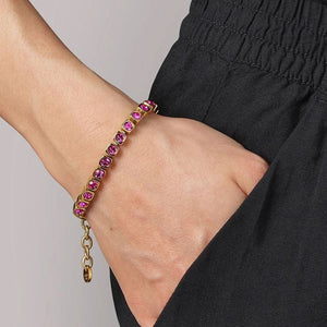 
                  
                    Dyrberg/Kern Cory Pink Crystal Bracelet
                  
                