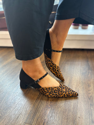 
                  
                    Marian Leopard Mary Jane Shoe
                  
                