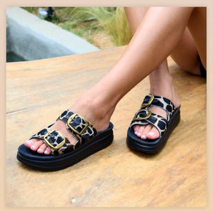 
                  
                    Fantasy Sandals Zefi Animal Print Sandal
                  
                