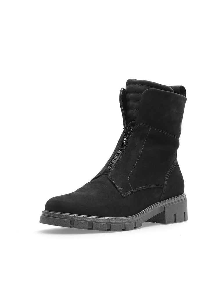 
                  
                    Ara Dover Black Nubuck Ankle Boot
                  
                