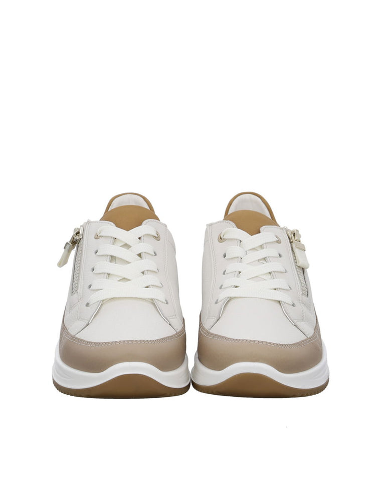 
                  
                    Ara Osaka White and Cream Trainer
                  
                