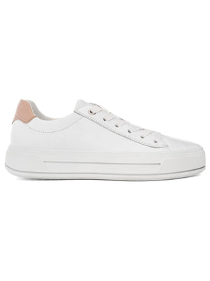 
                  
                    Ara Canberra Lace Up White Trainer
                  
                