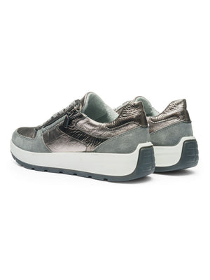 
                  
                    Ara New York Steel Grey Trainer
                  
                