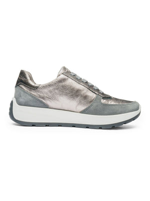 
                  
                    Ara New York Steel Grey Trainer
                  
                