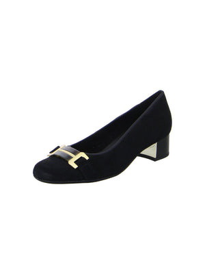 
                  
                    Ara Nizza Black Suede Pump
                  
                