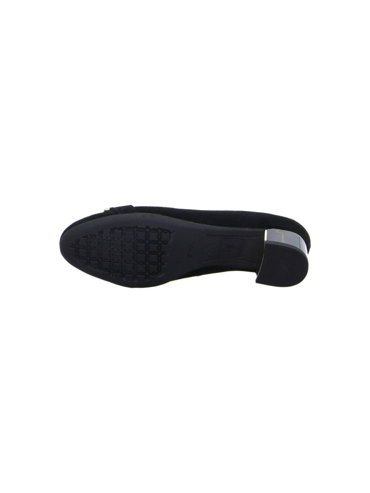 
                  
                    Ara Nizza Black Suede Pump
                  
                