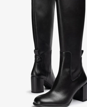 
                  
                    Unisa Nemir Black Leather Knee Boot
                  
                