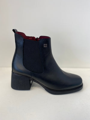 
                  
                    Jose Saenz Leather Black Chelsea Ankle Boot
                  
                