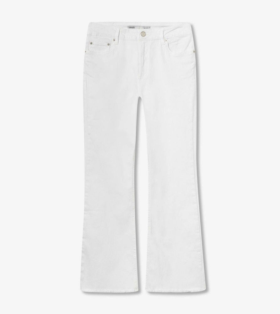 
                  
                    Tiffosi Megan Cropped White Jeans
                  
                