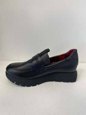 
                  
                    Jose Saenz Black Slip On Loafers
                  
                