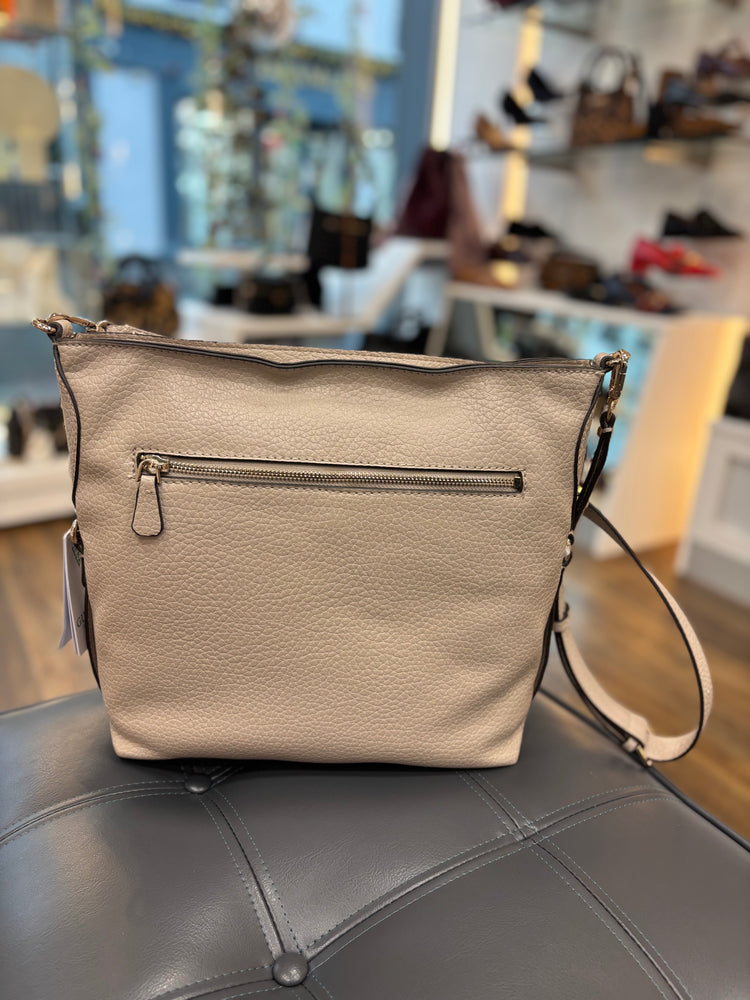 
                  
                    Guess Marsha Taupe Crossbody Satchel
                  
                