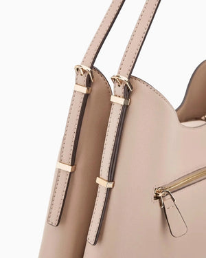 
                  
                    Guess Lefia Taupe Tote
                  
                
