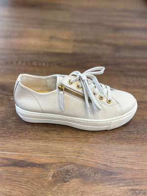 
                  
                    Paul Green Leather Lace Trainer with Zip
                  
                