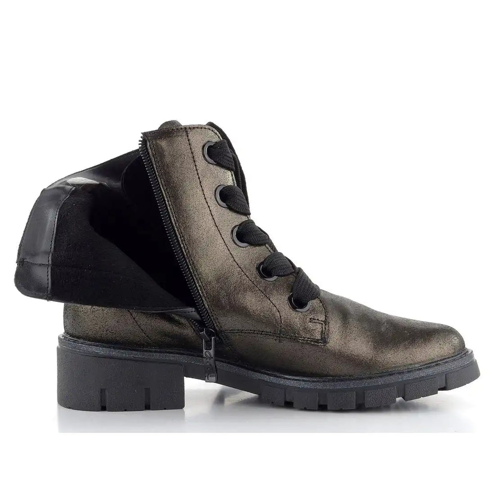 
                  
                    Ara Dover Laced Metallic Ankle Boot
                  
                