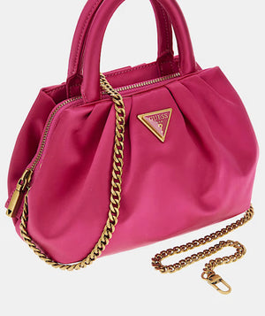 
                  
                    Guess Tori Satin pink bag
                  
                