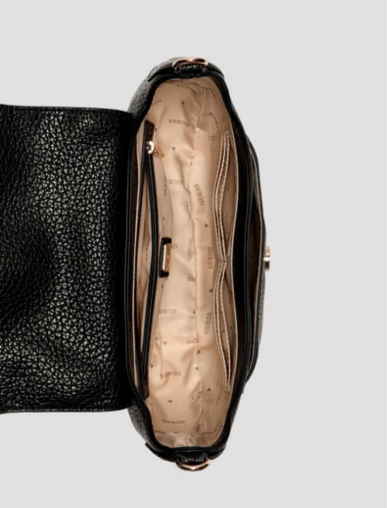 
                  
                    Guess Marsha Black Flap Crossbody
                  
                