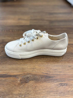 
                  
                    Paul Green Leather Lace Trainer with Zip
                  
                