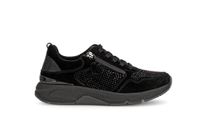 
                  
                    Gabor Rolling Soft Black Trainer
                  
                