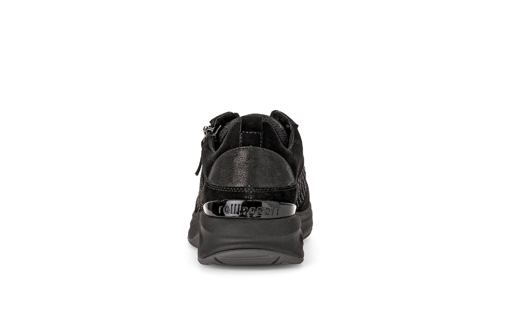 
                  
                    Gabor Rolling Soft Black Trainer
                  
                