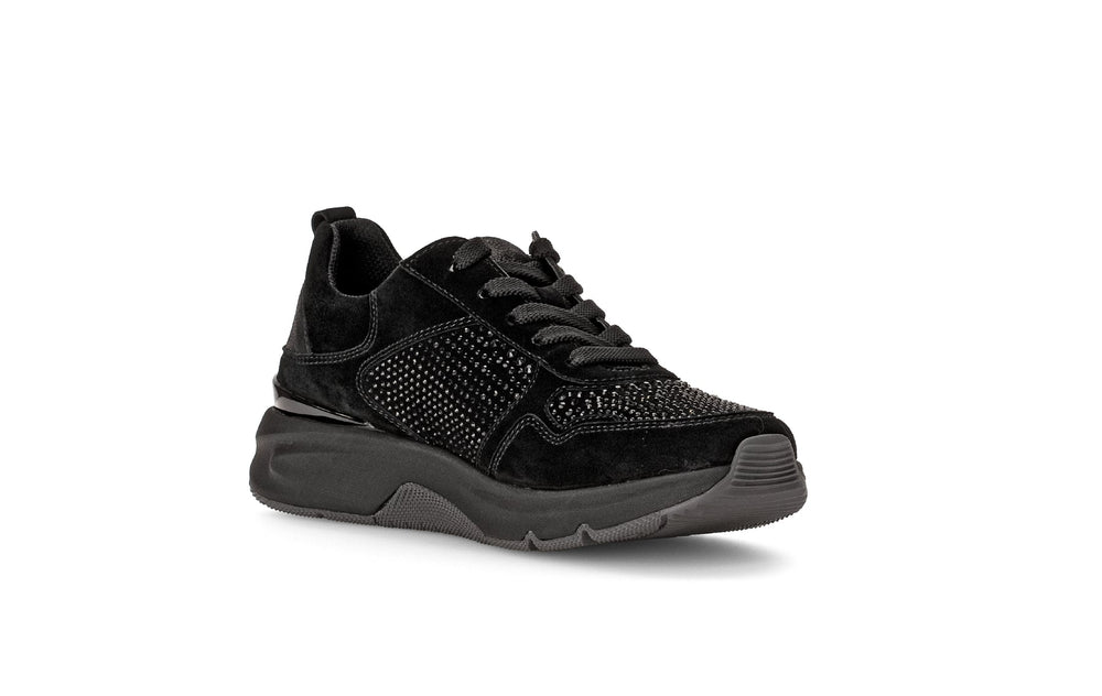 
                  
                    Gabor Rolling Soft Black Trainer
                  
                