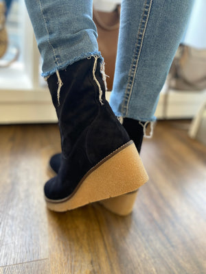 
                  
                    Unisa Miss Navy Suede Ankle Boots
                  
                