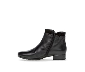 
                  
                    Gabor Black Leather Ankle Boot
                  
                