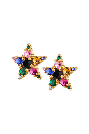 
                  
                    Dyrberg/Kern Cana Star Earrings Rainbow
                  
                