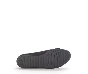 
                  
                    Gabor Suede Black Sporty Ballerina
                  
                