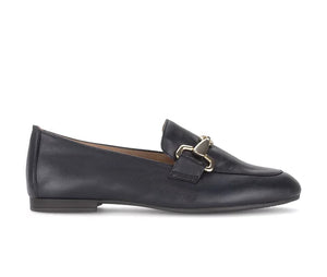 
                  
                    Gabor Navy Smooth Leather Loafer
                  
                