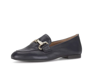 
                  
                    Gabor Smooth Leather Navy Loafer
                  
                