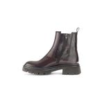 Gabor Brown leather Chelsea boot with a zipper 