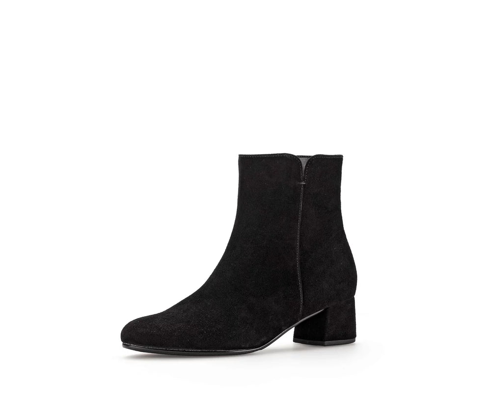 
                  
                    Gabor Elegant Suede Black Ankle Boot
                  
                