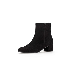 
                  
                    Gabor Elegant Suede Black Ankle Boot
                  
                