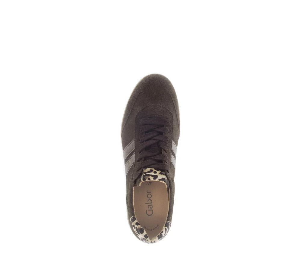 
                  
                    Gabor Suede Low Top Brown Sneaker
                  
                