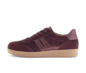 
                  
                    Gabor Suede Low Top Mulberry Sneaker
                  
                
