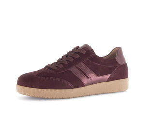 
                  
                    Gabor Suede Low Top Mulberry Sneaker
                  
                