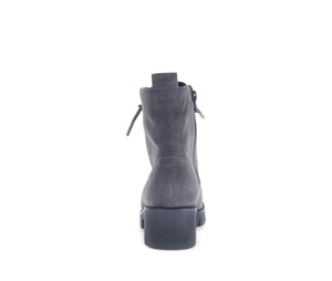 
                  
                    Gabor Grey Suede Biker Boot with Elastic lace
                  
                
