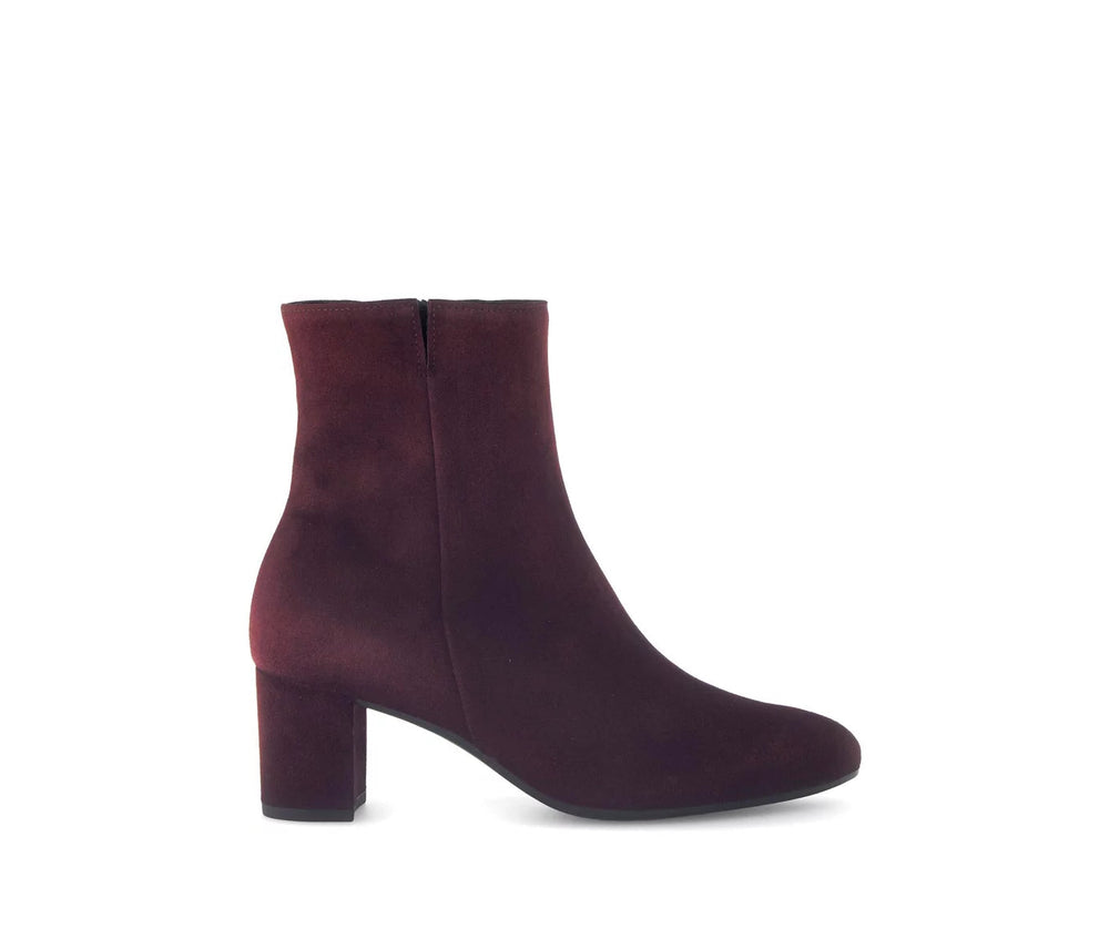 Gabor Mulberry Suede ankle boot 