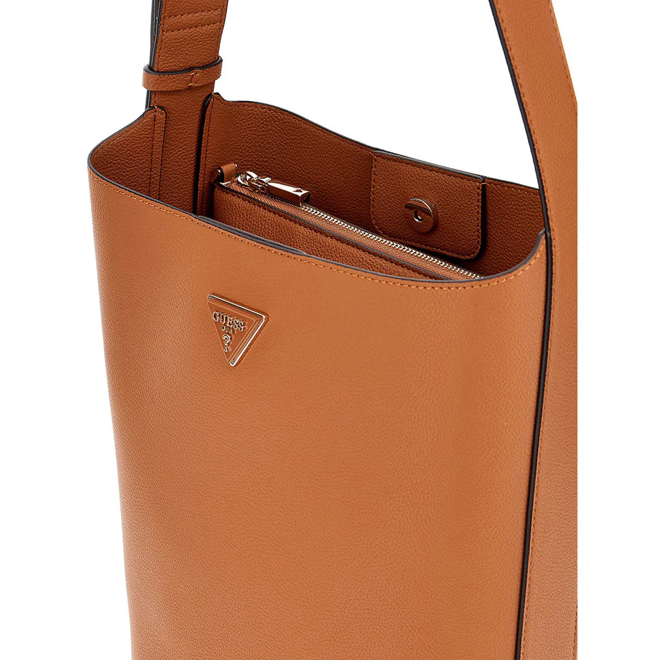 
                  
                    Guess Meridian Tan Bucket Bag
                  
                
