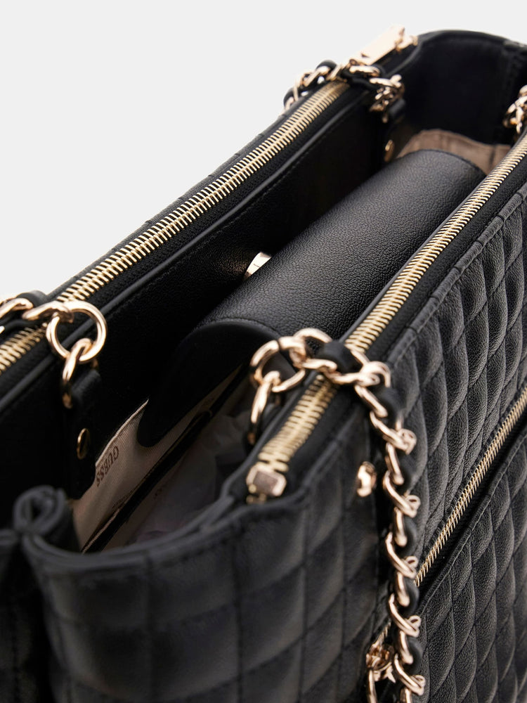 
                  
                    Guess Nadira Quilted Status Tote
                  
                