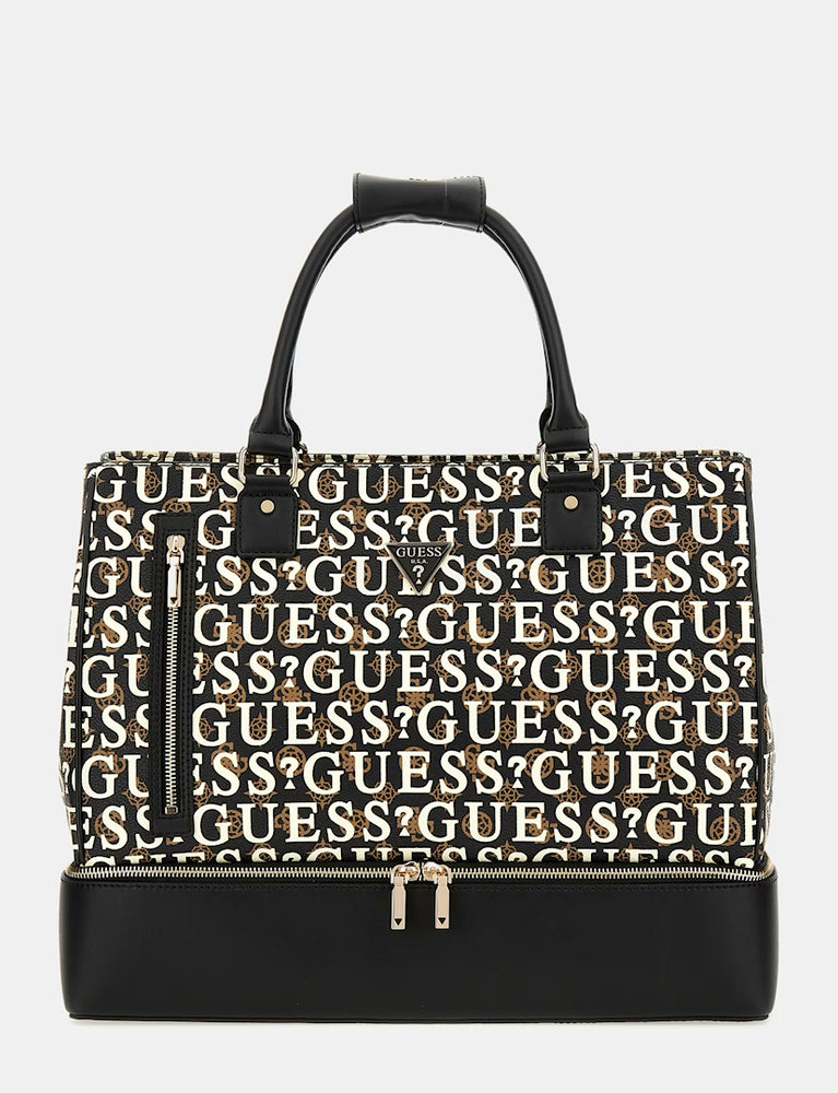 Guess Stark Zip Bottom Travel Tote