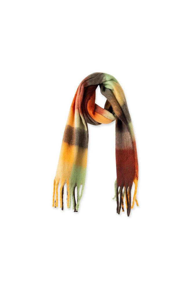 
                  
                    SEVERN FRINGED SCARF - Brown
                  
                