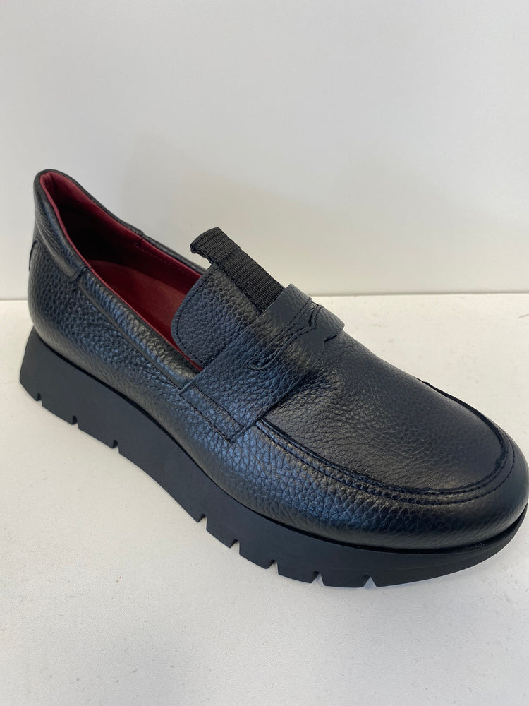 
                  
                    Jose Saenz Black Slip On Loafers
                  
                