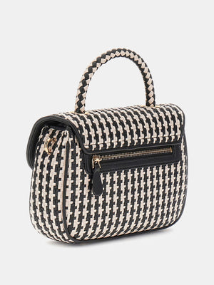 
                  
                    Guess Mirema Woven Flap over Handbag
                  
                