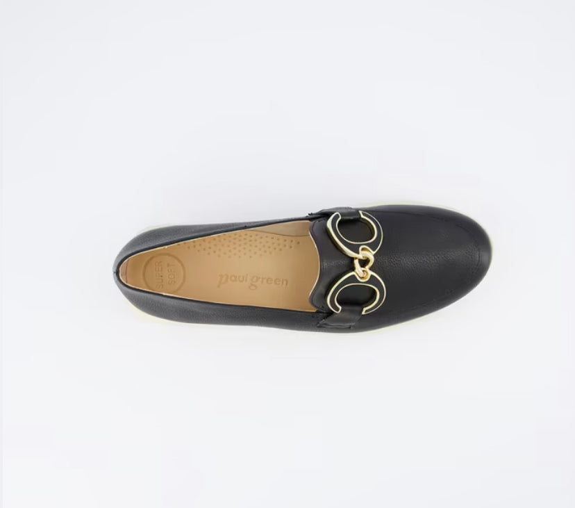 
                  
                    Paul Green Leather Slip On Shoe
                  
                