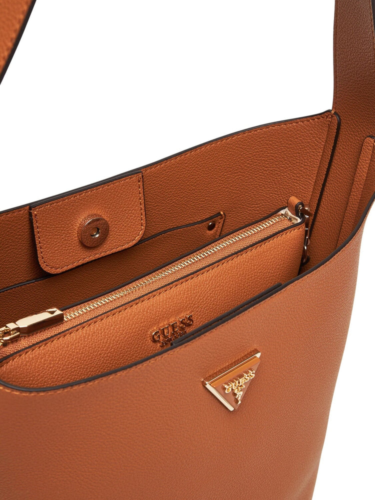 
                  
                    Guess Meridian Tan Bucket Bag
                  
                