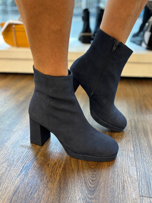 
                  
                    Marian Platform Navy Suede Ankle Boot
                  
                
