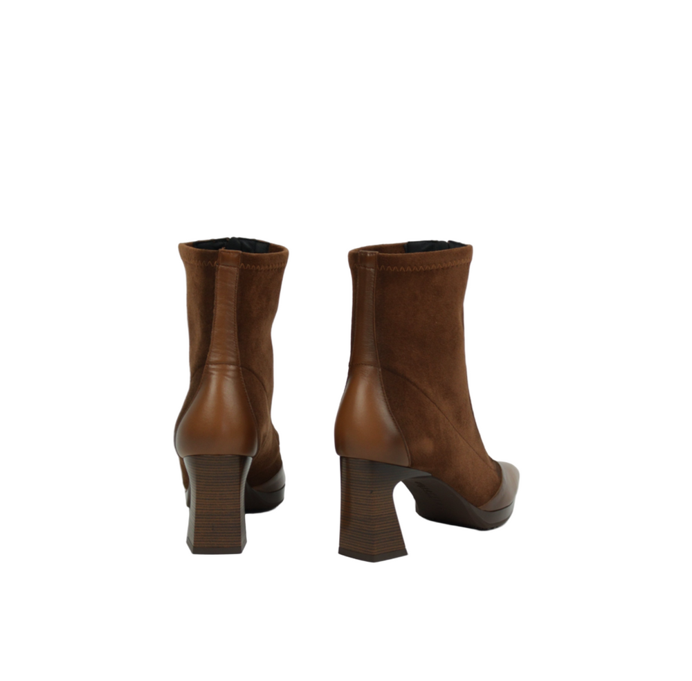 
                  
                    Hispanitas Atlanta Tan Zip Ankle Boots
                  
                